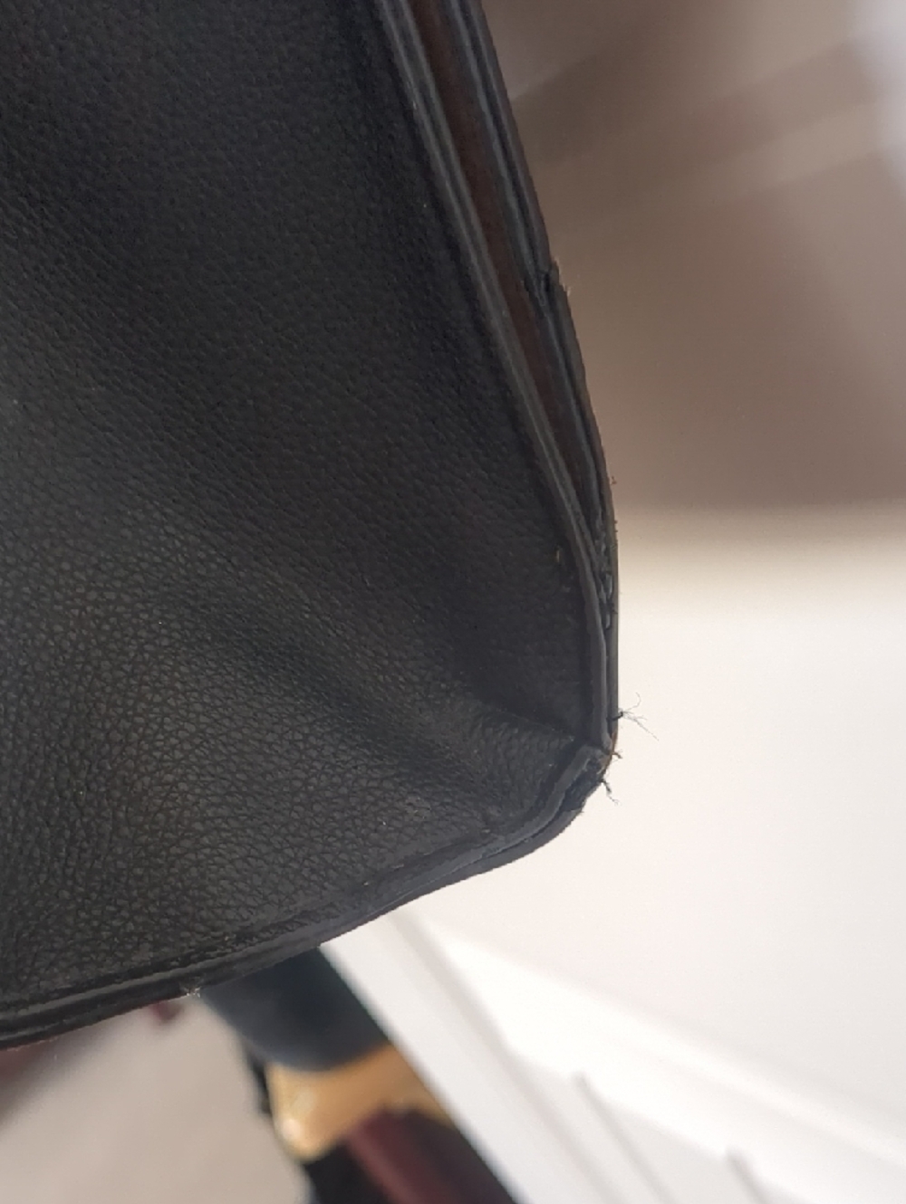 Guess Brown Leather-Look Crossbody Bag - Picture 5 of 12